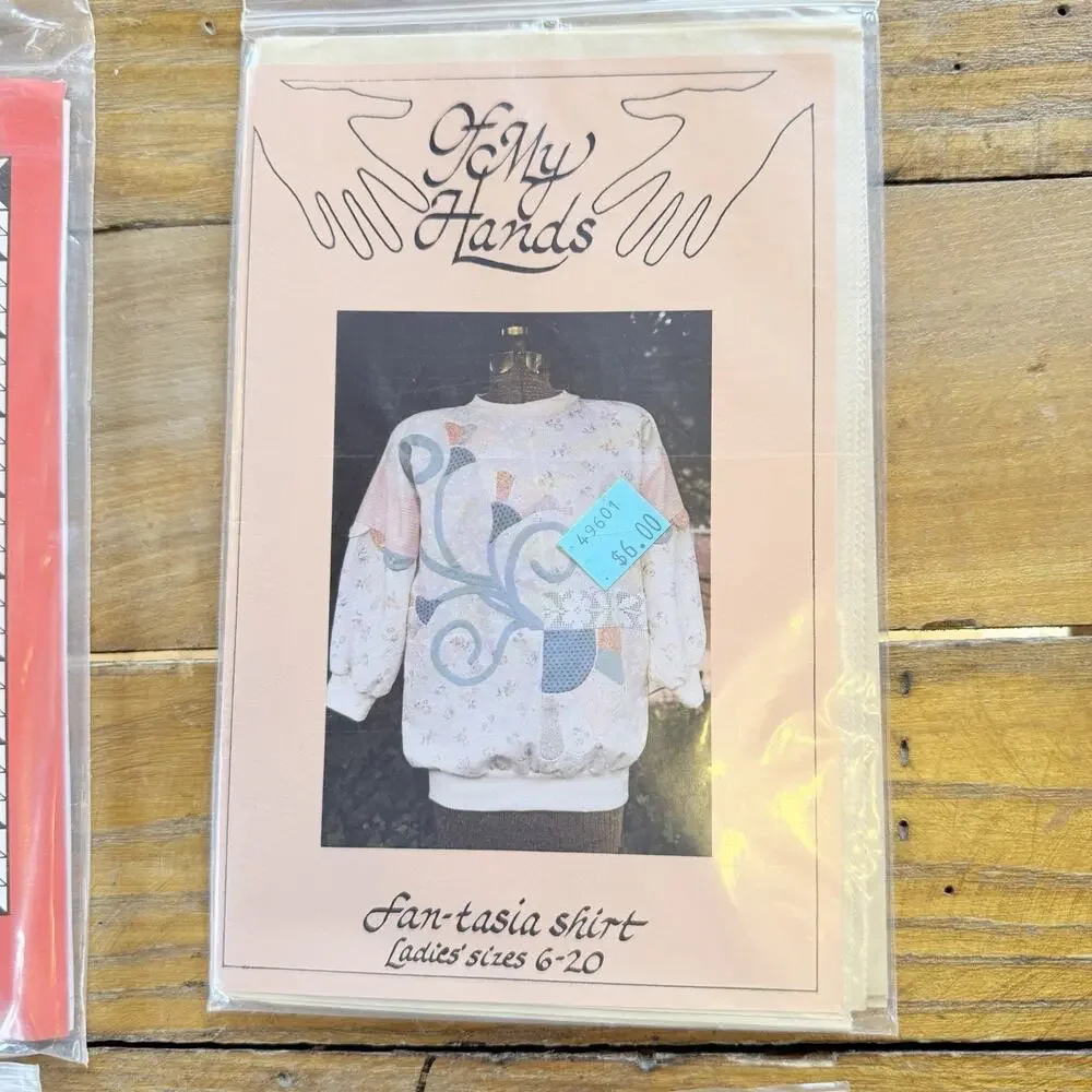 Vintage Quilt Sewing Patterns Lot Vest Jacket Applique Country Craft 90s 6 Pc